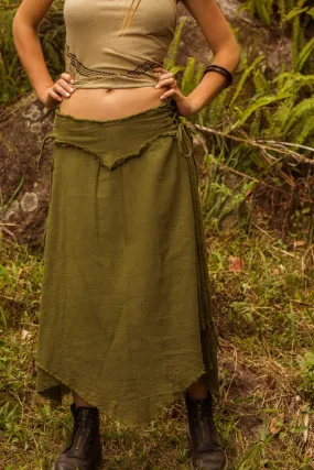 SAGE SKIRT GREEN