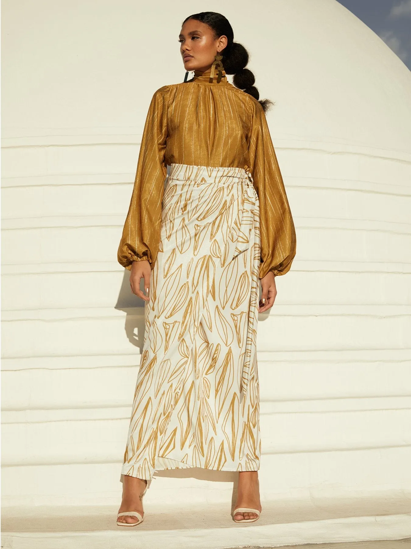 Seur Skirt - Fiore Gold