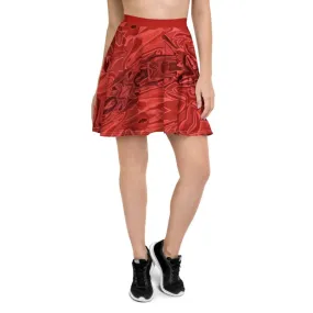 Skater Skirt - Red