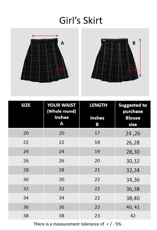 SKPS Girl's Skirt