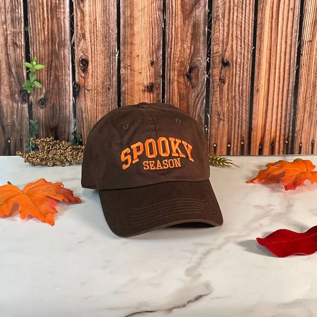 Halloween-inspired Spooky Season Baseball Hat