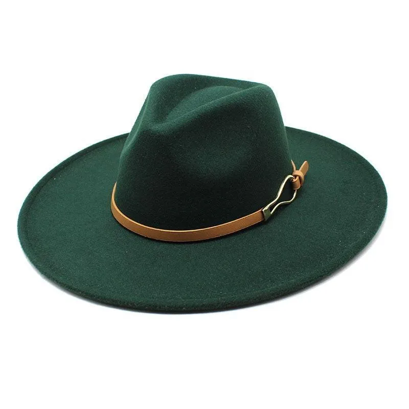 UNISEX Fedora Hat -  Felted Jazz Hat