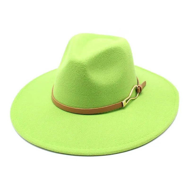 UNISEX Fedora Hat -  Felted Jazz Hat