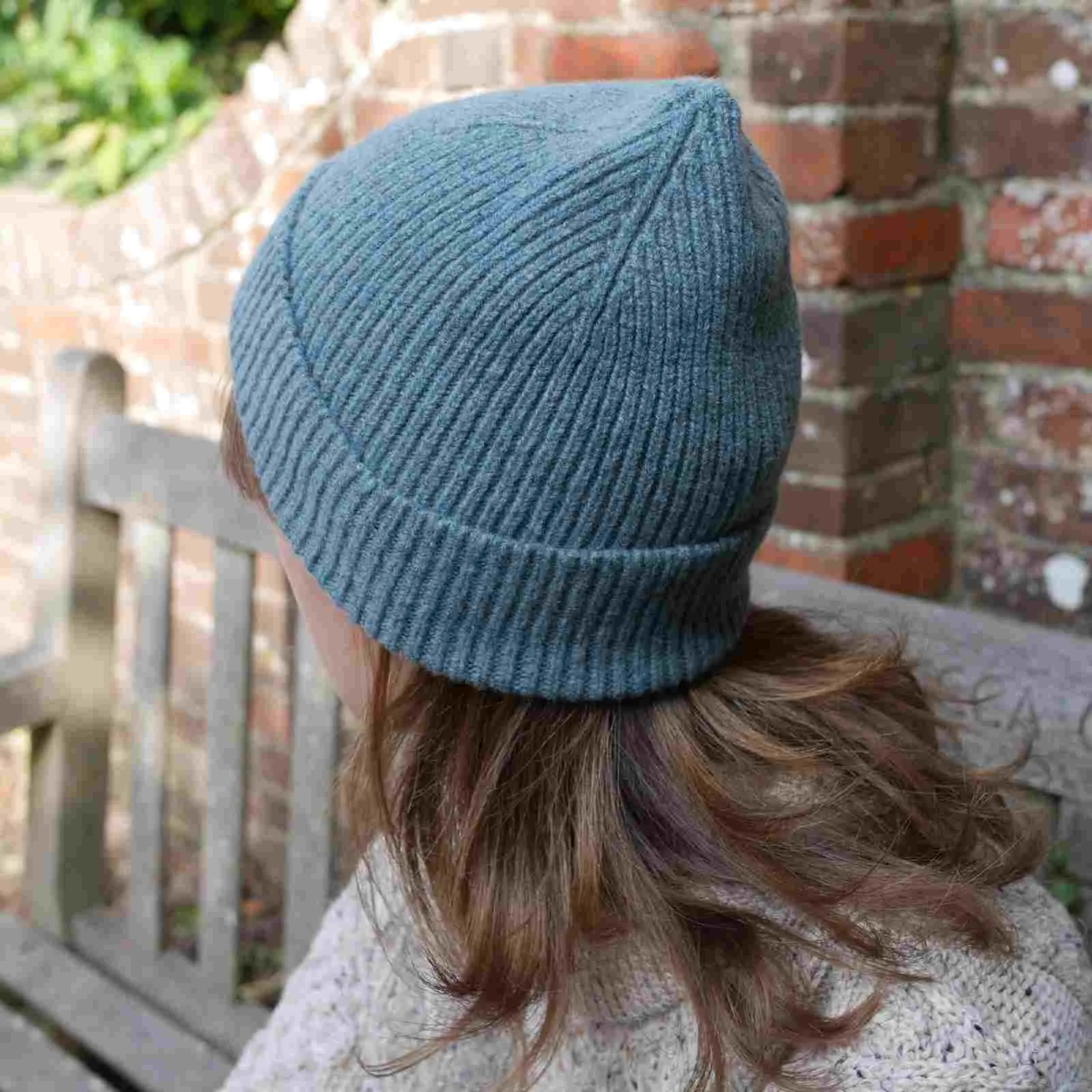 Unisex Wool Ribbed Hat