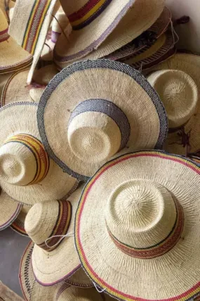 Stylish Weaved Bolga Straw Sun Hat for Ultimate Sun Protection