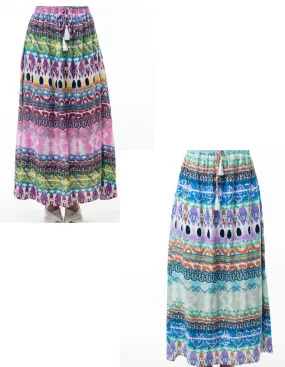 White Birch Multi Color Skirt PREORDER