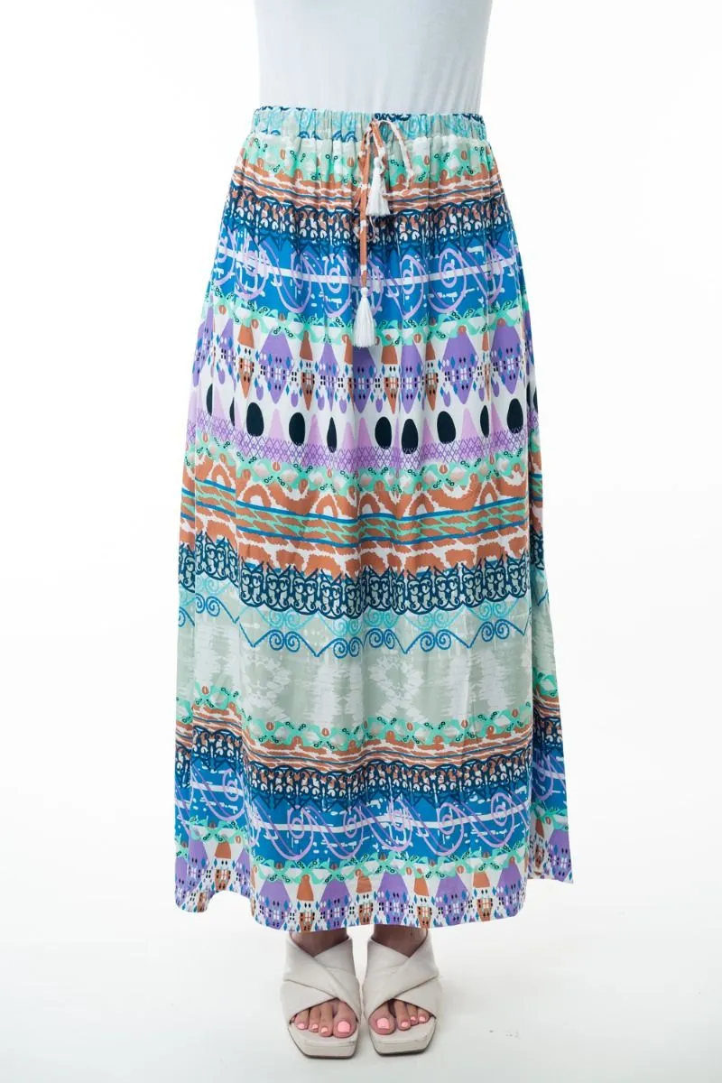 White Birch Multi Color Skirt PREORDER