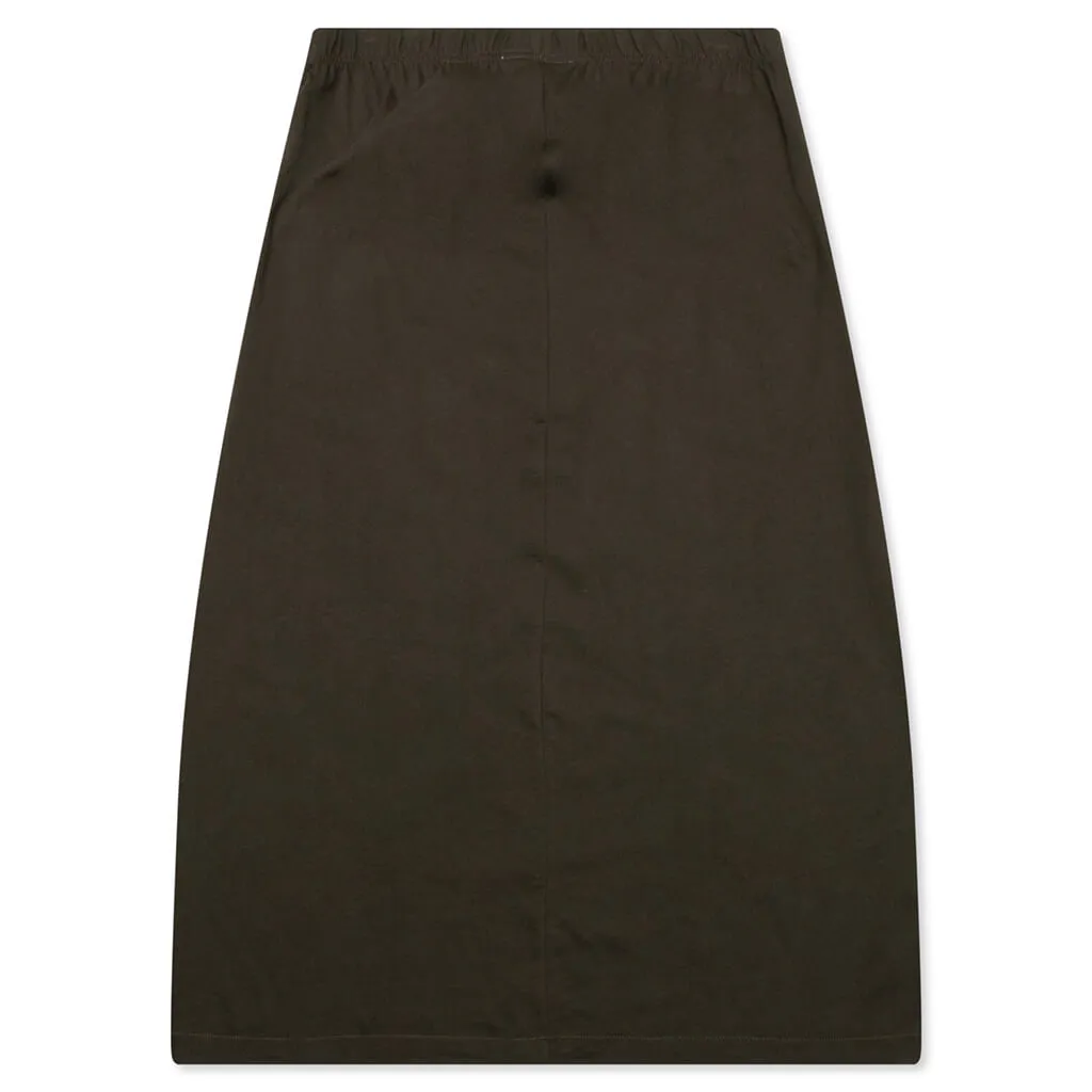 Women's Long Skirt - Off Black