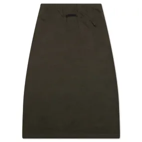 Women's Long Skirt - Off Black