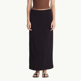 Women's Low Waist Skirt - Black