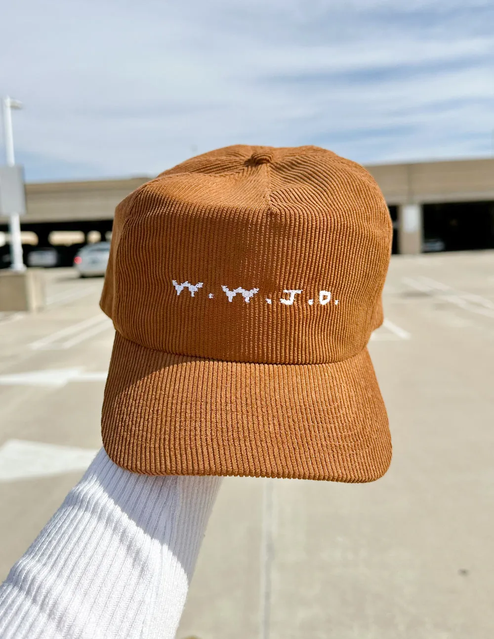 WWJD Corduroy Hat